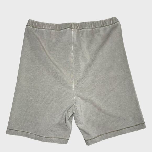 Skims Lounge Shorts Large Ash Gray High Waist Cotton Jersey Minimalist Fit - Picture 7 of 7